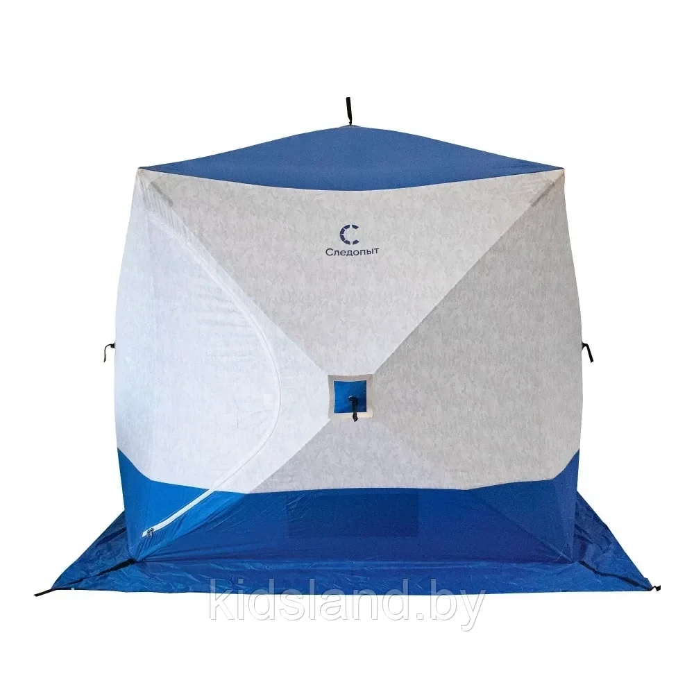 Палатка зимняя куб Следопыт (205х205х215), арт. PF-TW-26 (синий) - фото 2 - id-p217346775