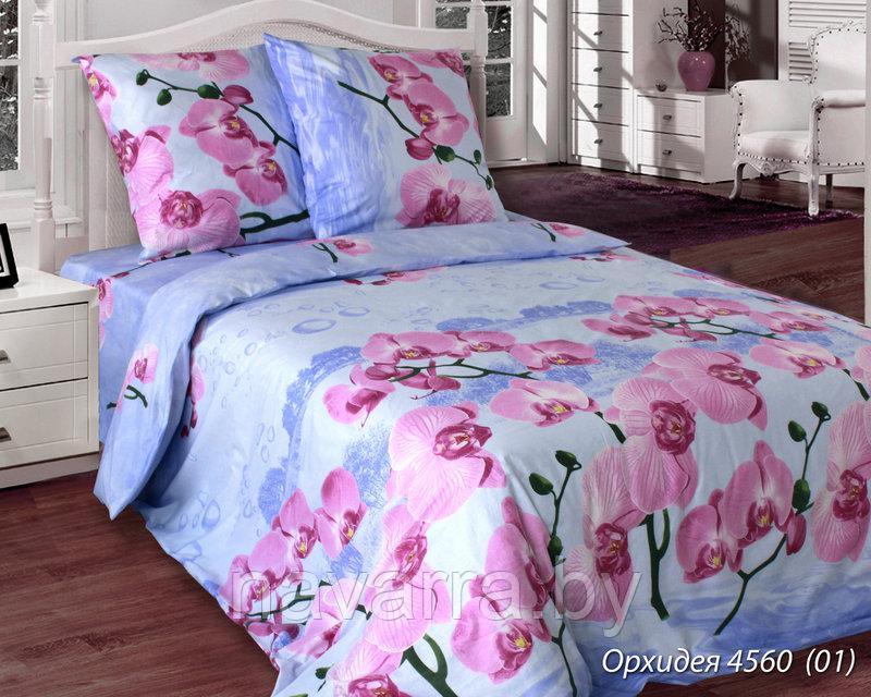 Ткань для постельного белья "Орхидея" 4560(01) - фото 1 - id-p217346902