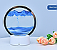 УЦЕНКА  Лампа- ночник Зыбучий песок с 3D эффектом Desk Lamp (RGB -подсветка, 7 цветов) / Песочная картина -, фото 2