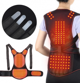 Турмалиновый самонагревающийся ортопедический жилет с магнитами Tourmaline Heat Insulating Vest XL
