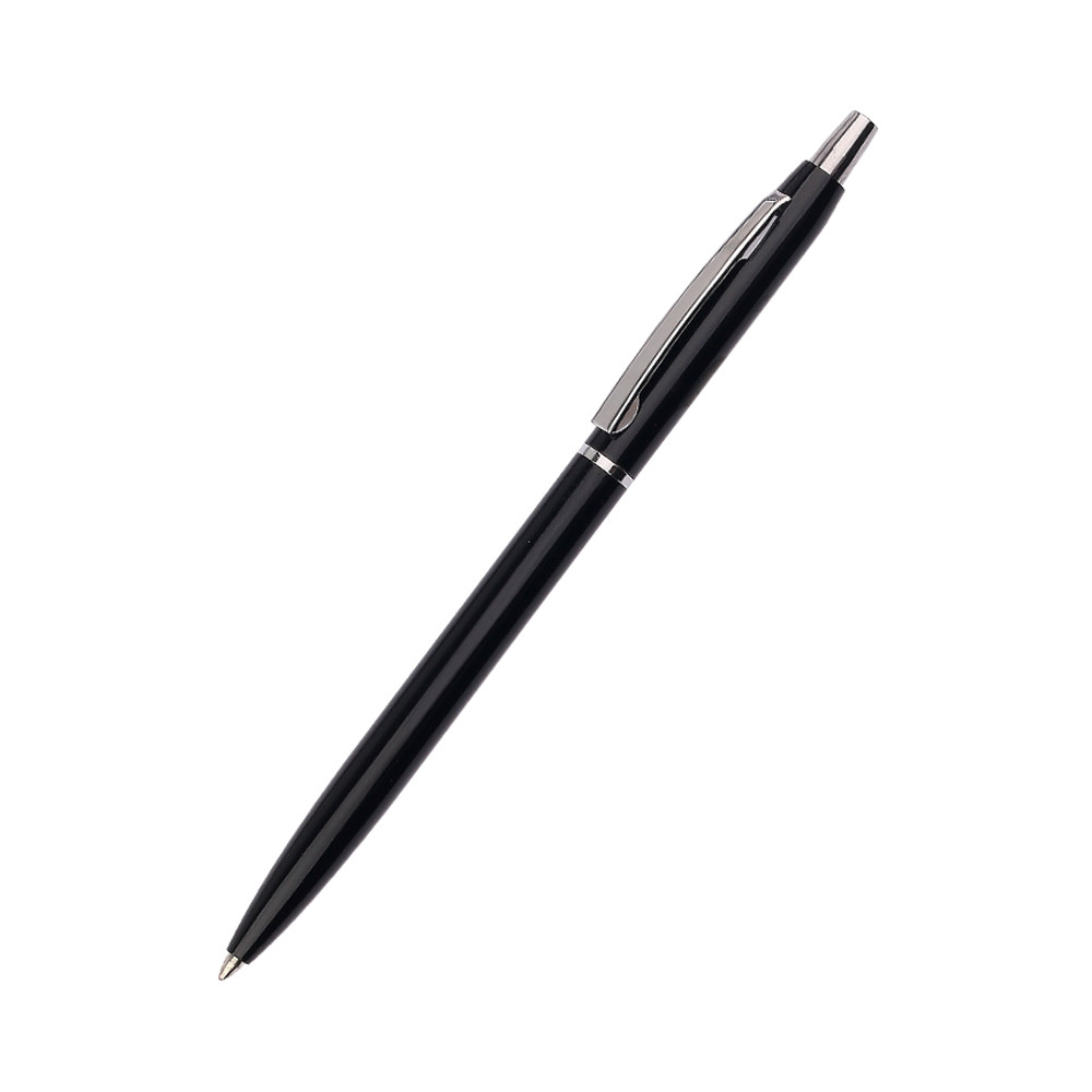 Ручка металлическая Летопись, черный - фото 1 - id-p217348914