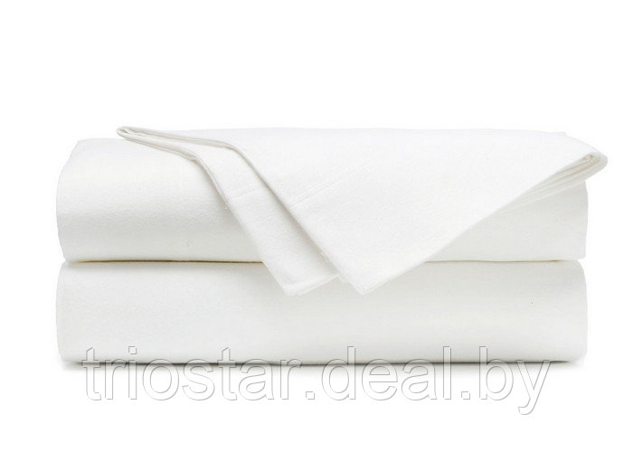 Постельное белье белое (ткань бязь) - фото 1 - id-p217349320