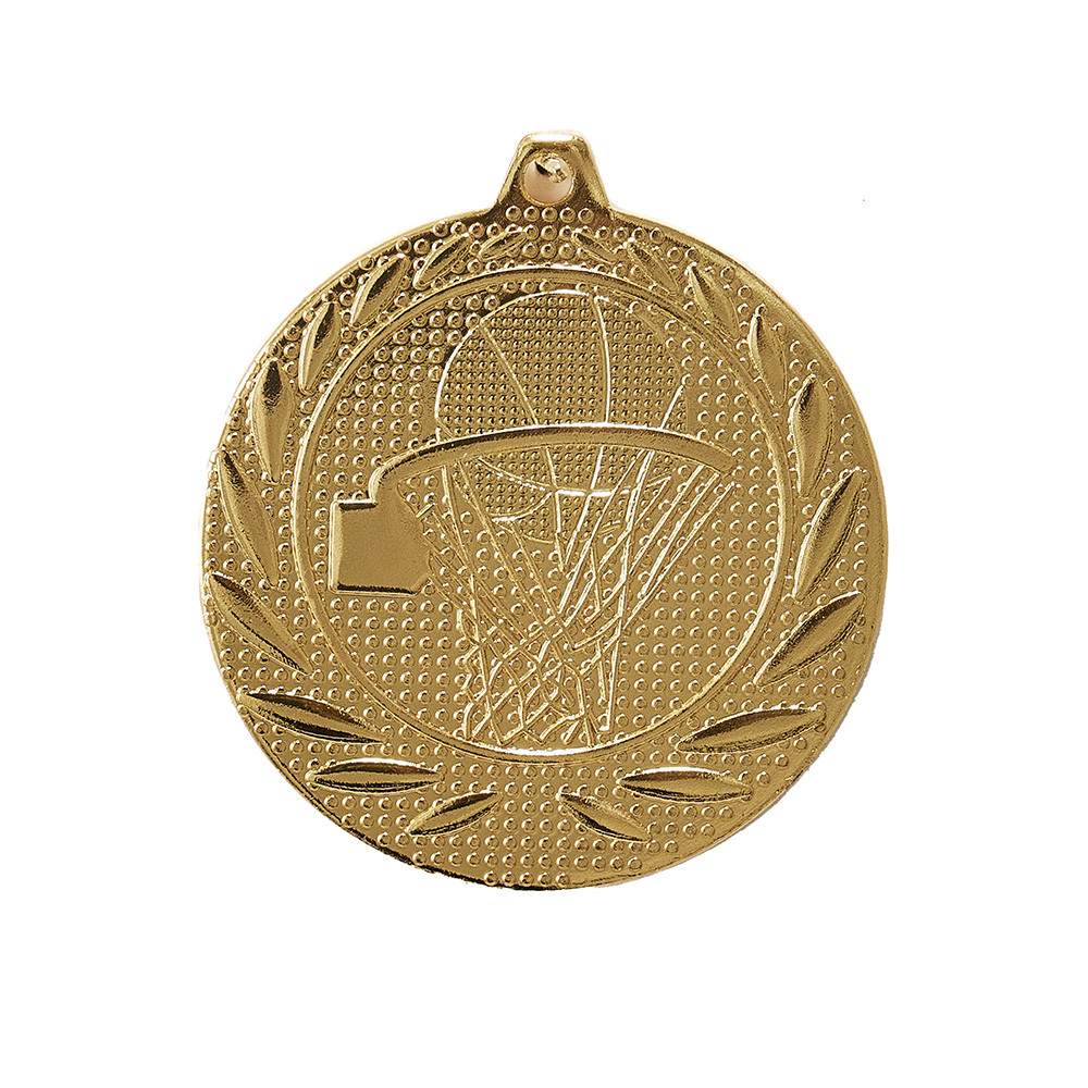 Медаль "Баскетбол" 1-е место , 50 мм , без ленточки , арт.518 - фото 1 - id-p217349760