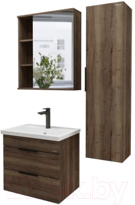 Шкаф с зеркалом для ванной Grossman Форта 70 / 2070022 - фото 2 - id-p217354826