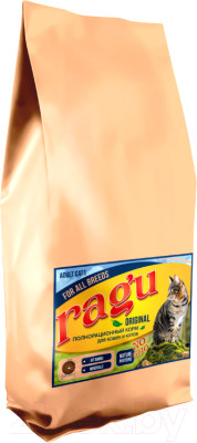 Сухой корм для кошек Ragu Полнорационный - фото 1 - id-p217354905