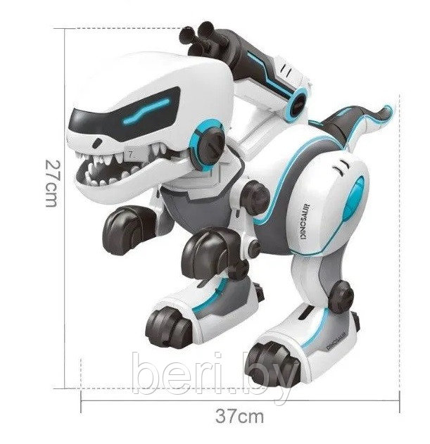 A005 Интерактивный Робот Динозавр на р/у свет, звук - фото 7 - id-p217349601