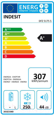 Морозильник Indesit DFZ 5175 S - фото 4 - id-p217384022