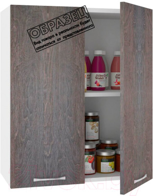 Шкаф навесной для кухни Кортекс-мебель Корнелия Лира ВШ60 - фото 4 - id-p217378240