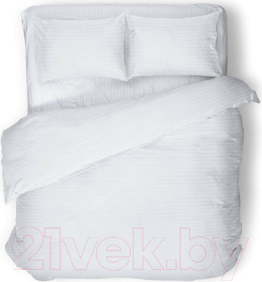 Комплект постельного белья Samsara Белый Сат150-1 - фото 1 - id-p217354605