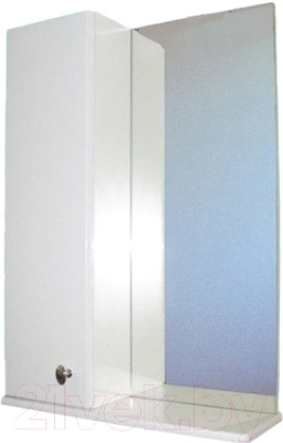 Шкаф с зеркалом для ванной СанитаМебель Камелия-11.50 Д2 - фото 1 - id-p217386760