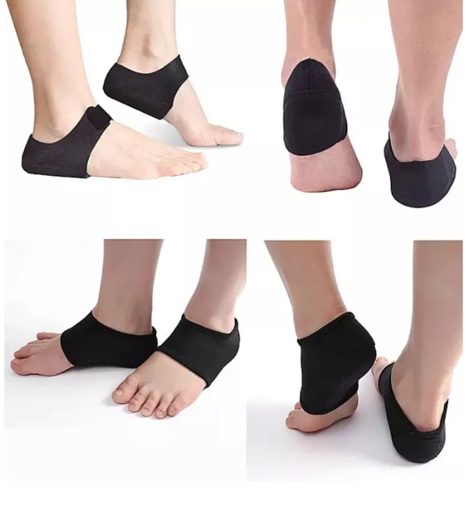 Силиконовые гелевые подпяточники Silicone Heel от фасциита, пяточных шпор - фото 8 - id-p171326637