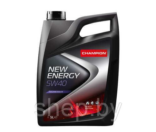 Моторное масло Champion New Energy 5W40 5L - фото 1 - id-p217409278
