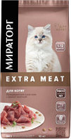 Сухой корм для кошек Winner Мираторг Extra Meat для котят c нежной телятиной / 1010026848