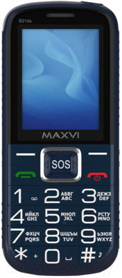 Мобильный телефон Maxvi B 21ds - фото 3 - id-p217355541