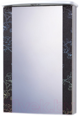 Шкаф с зеркалом для ванной Акваль Токио 50 / ТОКИО.04.50.02.L - фото 1 - id-p217381135