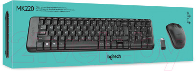 Клавиатура+мышь Logitech MK220 / 920-003169 - фото 5 - id-p217381170