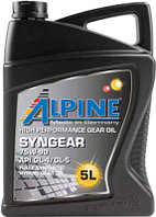 Трансмиссионное масло ALPINE Syngear 75W90 / 0100742