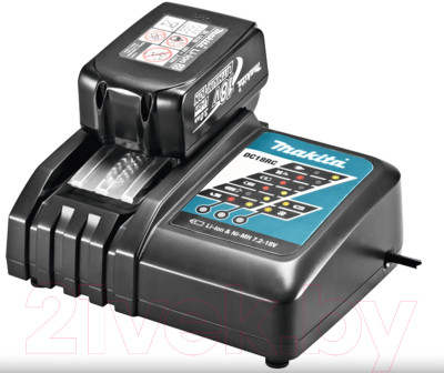Зарядное устройство для электроинструмента Makita DC18RC - фото 5 - id-p217415235