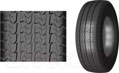 Летняя легкогрузовая шина KAMA HK-131 235/65R16C 115/113R - фото 2 - id-p217420466