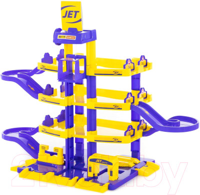 Паркинг игрушечный Полесье Jet 4-уровневый / 40213 - фото 1 - id-p217424205