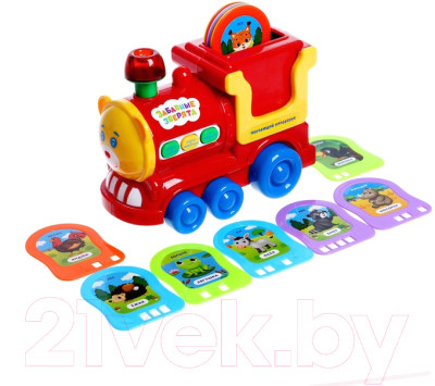 Развивающая игрушка Zabiaka Умный паровозик SL-03004 / 4488181 - фото 1 - id-p217416393