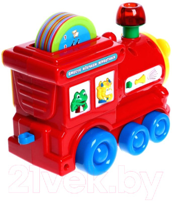 Развивающая игрушка Zabiaka Умный паровозик SL-03004 / 4488181 - фото 3 - id-p217416393