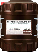 Трансмиссионное масло Pemco TO-4 Powertrain Oil SAE 10W / PM2601-20