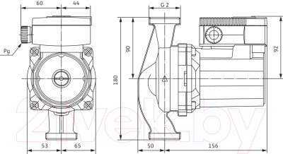 Циркуляционный насос Wilo TOP-RL30/4 EM PN6/10 (2045634) - фото 2 - id-p217421858