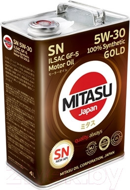 Моторное масло Mitasu Gold 5W30 / MJ-101-4 - фото 1 - id-p217425429