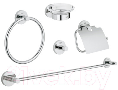 Набор аксессуаров для ванной и туалета GROHE Essentials 40344001 - фото 1 - id-p217416726