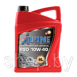 Моторное масло ALPINE RSD 10W40 4L