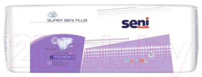 Подгузники для взрослых Seni Super Plus Extra Large - фото 1 - id-p217438976