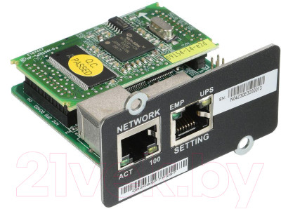 Сетевой адаптер IPPON NMC SNMP II card Innova G2/RT II/Smart Winner II (1022865) - фото 2 - id-p217438982
