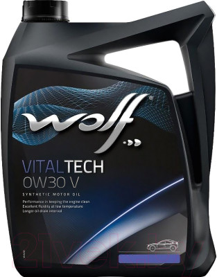 Моторное масло WOLF VitalTech 0W30 V / 22105/5 - фото 1 - id-p217442435