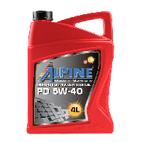 Моторное масло ALPINE PD Pumpe-Duse 5W40 4L