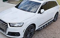 ПОРОГИ, ПОДНОЖКИ. СТУПЕНИ AUDI Q7 2015-2020 (OEM) NEW