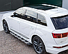 ПОРОГИ, ПОДНОЖКИ. СТУПЕНИ AUDI Q7 2015-2020 (OEM) NEW, фото 4