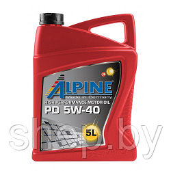 Моторное масло ALPINE PD Pumpe-Duse 5W40 5L