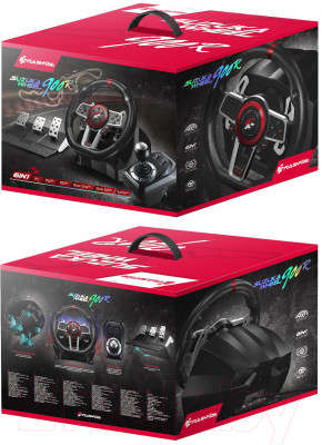 Игровой руль FlashFire Suzuka Racing Wheel 6-in-1 / ES900R - фото 8 - id-p217422941