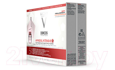 Ампулы для волос Vichy Dercos Aminexil Intensive 5 против выпадения для женщин - фото 8 - id-p217440713