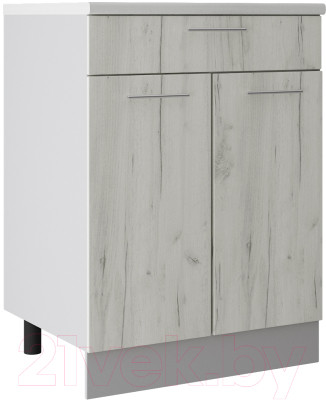 Шкаф-стол кухонный Артём-Мебель 600мм СН-114.06-Ш - фото 1 - id-p217435677