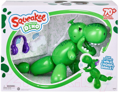 Интерактивная игрушка Squeakee Динозавр / 39164 - фото 7 - id-p217447751