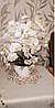 Цветочная композиция из орхидей в горшке 4 ветки D-566, фото 2