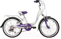 Детский велосипед Novatrack Butterfly 0SH6V.BUTTERFLY.VL22