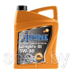 Моторное масло Alpine Longlife III 5W-30 4L