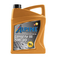 Моторное масло Alpine Longlife III 5W-30 5L