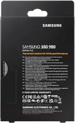 SSD диск Samsung 980 1TB (MZ-V8V1T0BW) - фото 10 - id-p217471651