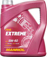Моторное масло Mannol Extreme 5W40 SN/CH-4 / MN7915-4