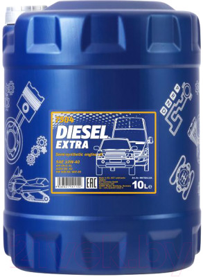 Моторное масло Mannol Diesel Extra 10W40 CH-4/SL / MN7504-10 - фото 1 - id-p217496782
