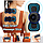 Массажер миостимулятор - лимфодренажный электрический для тела Mini Massager EMS (8 видов массажа, 19 уровней, фото 9